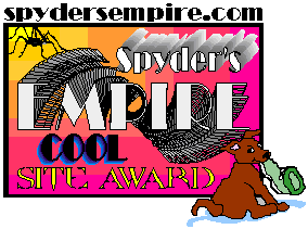 Cool Site Award from Spyders Empire